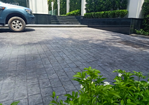 Bê tông nghệ thuật Secoin tại Tòa nhà Pearl 5 - TP. HCM